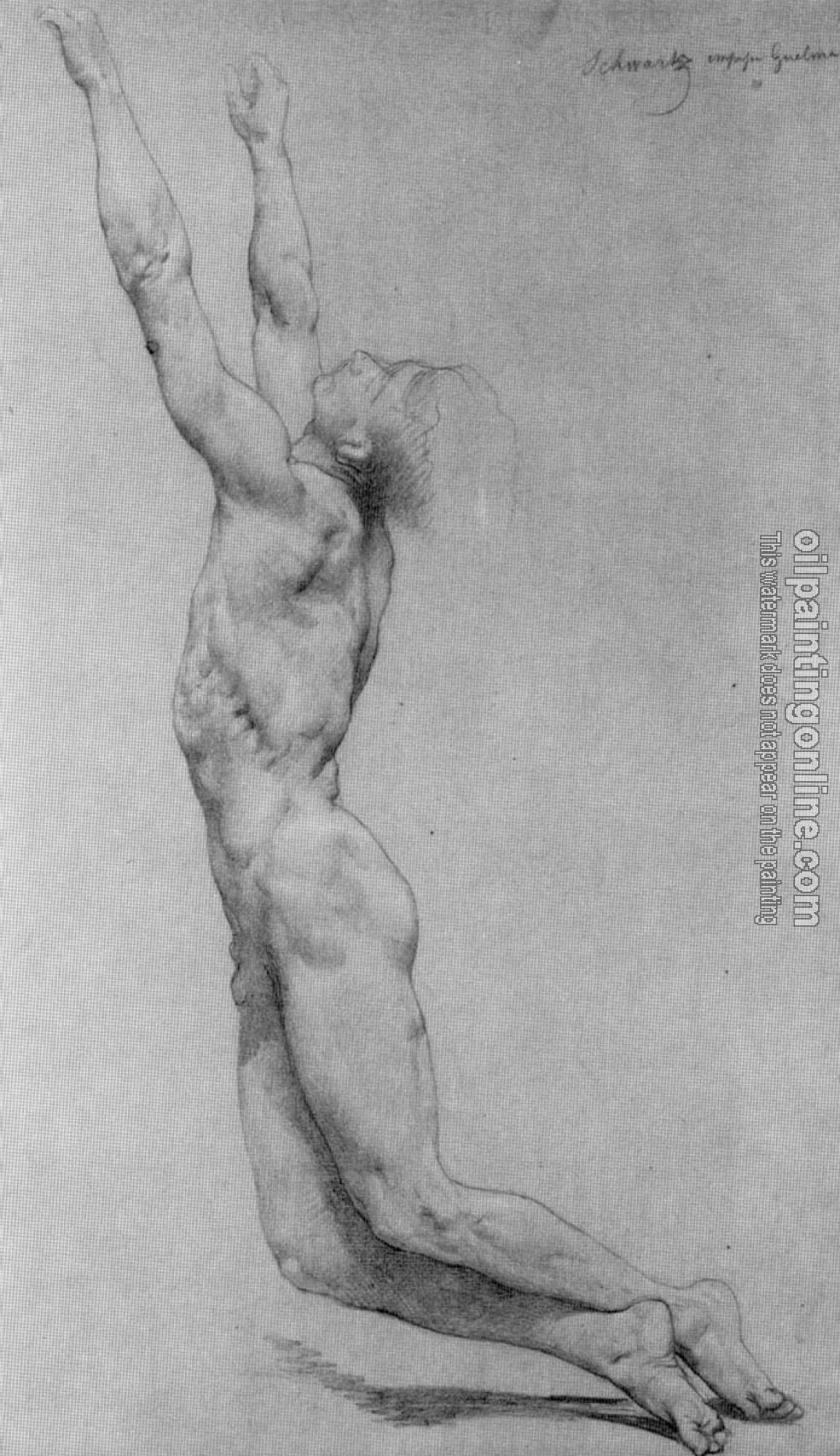 Bouguereau, William-Adolphe - Study for The Flagellation of Christ